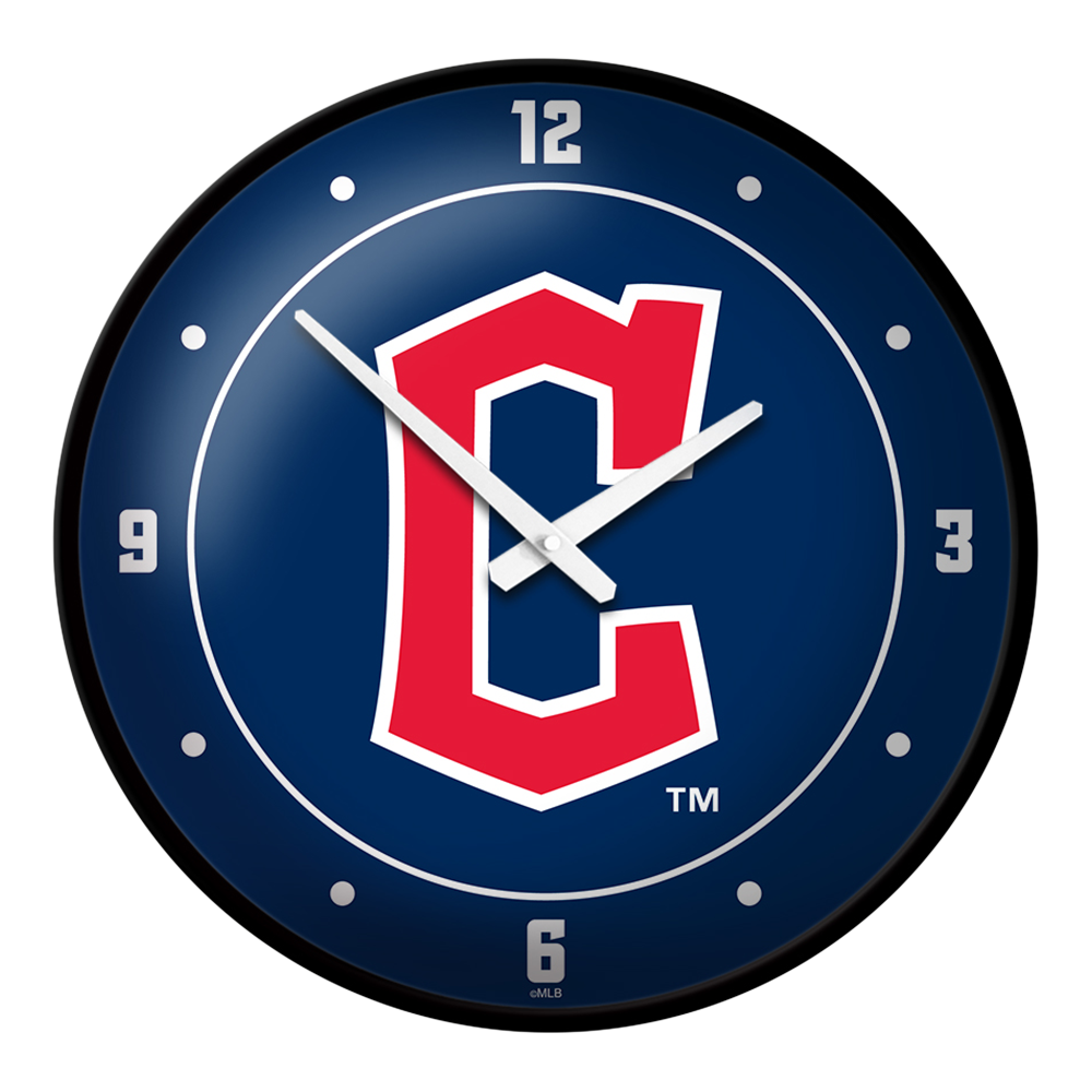 Cleveland Guardians Logo - Modern Disc Wall Clock  