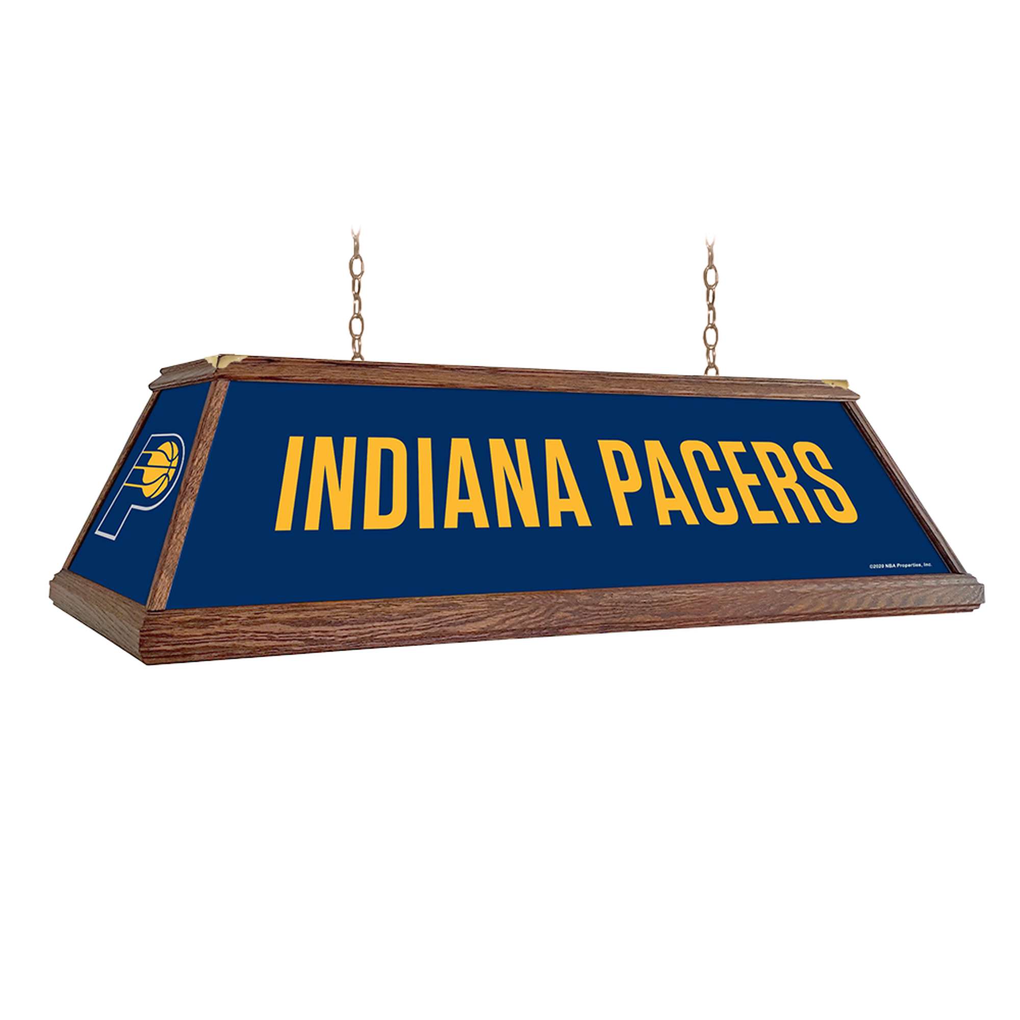 Indiana Pacers: Premium Wood Pool Table Light