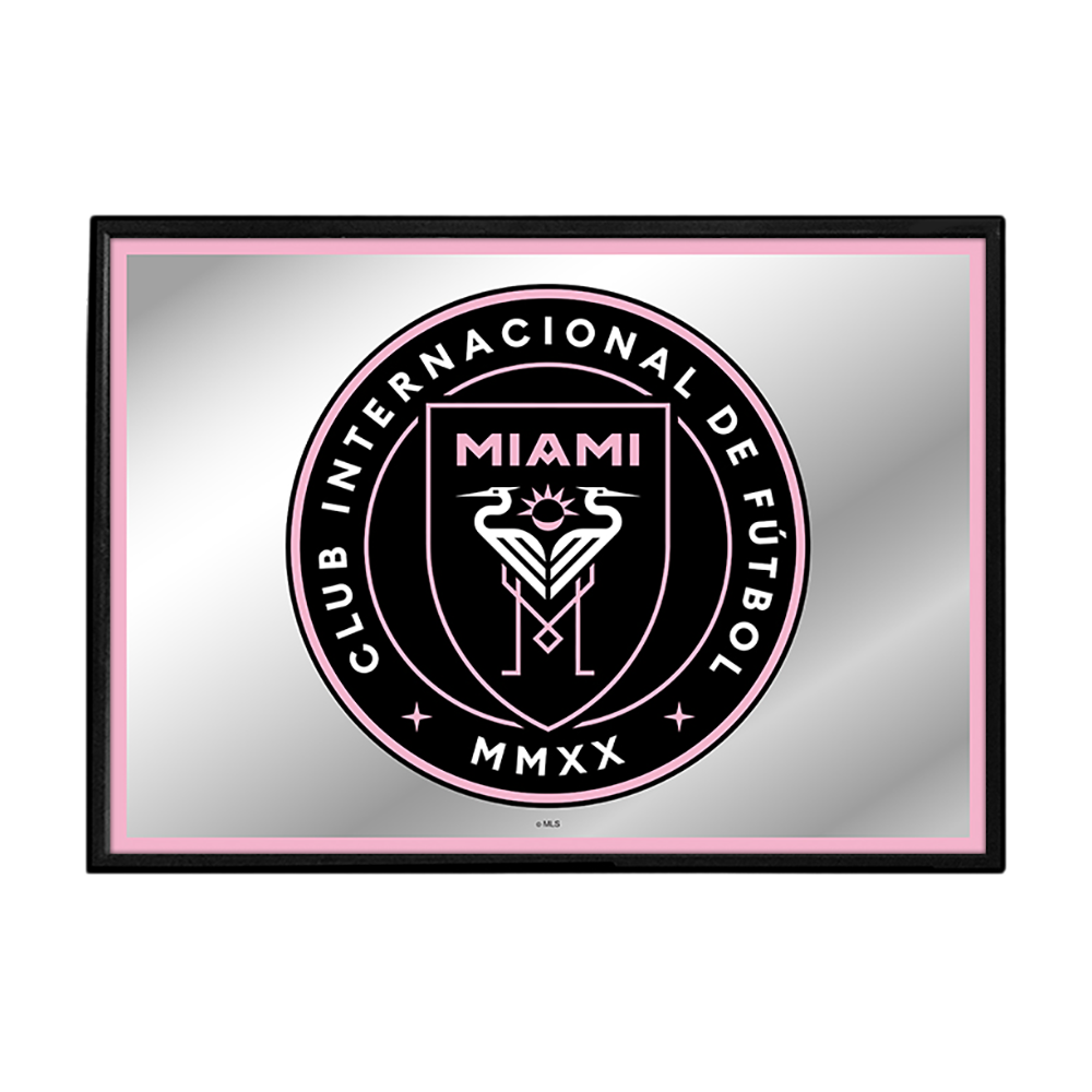 Inter Miami CF: Framed Mirrored Wall Sign