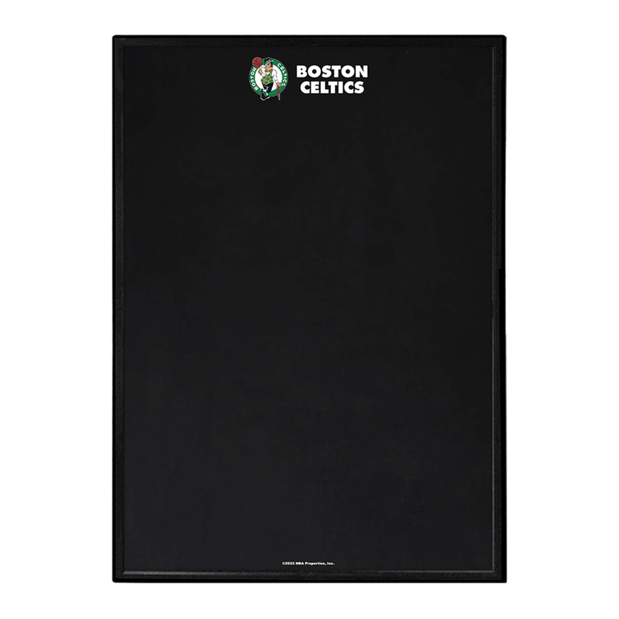 Boston Celtics: Framed Chalkboard