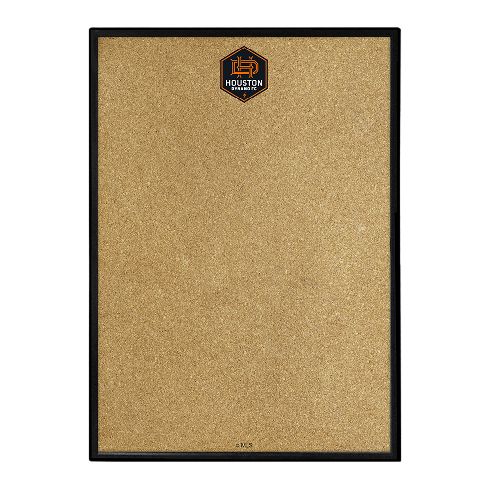 Houston Dynamo: Framed Cork Board Wall Sign