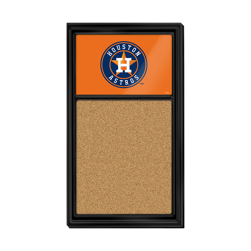 Houston Astros Cork Note Board  