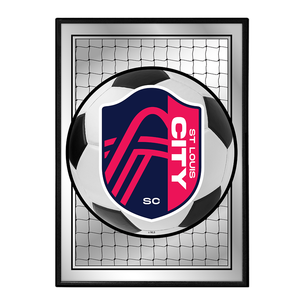 St. Louis CITYSC: Team Spirit - Framed Mirrored Wall Sign