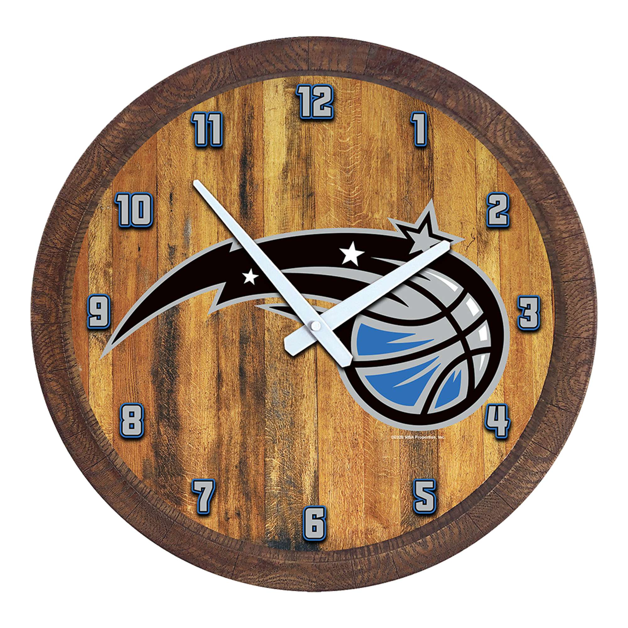 Orlando Magic: "Faux" Barrel Top Clock  