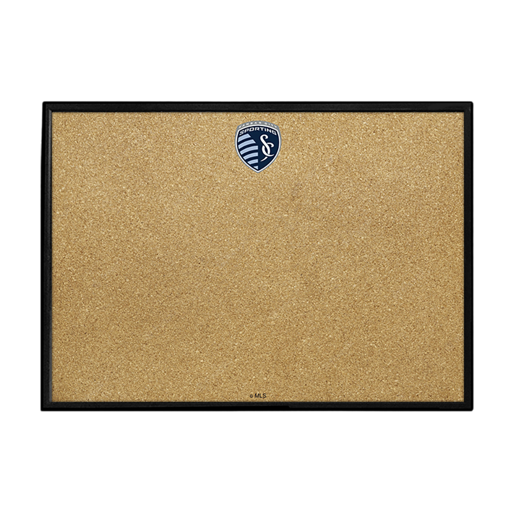 Sporting Kansas City: Framed Cork Board Wall Sign  