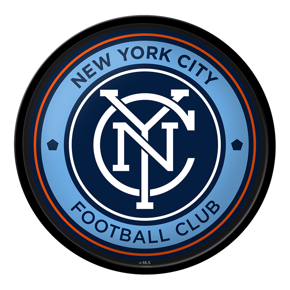 New York City FC: Modern Disc Wall Sign