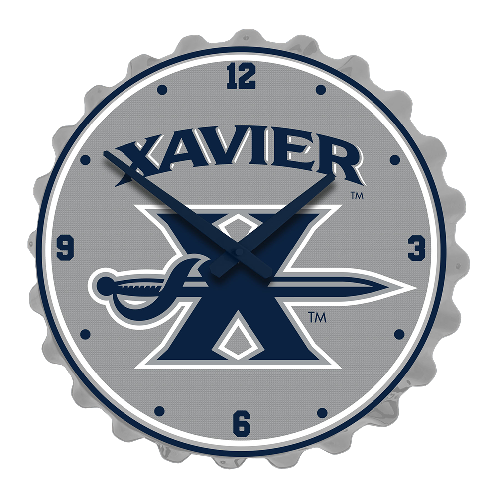 Xavier Musketeers Saber - Bottle Cap Wall Clock