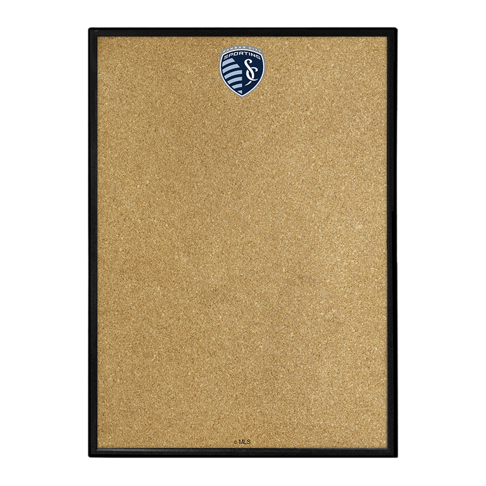 Sporting Kansas City: Framed Cork Board Wall Sign