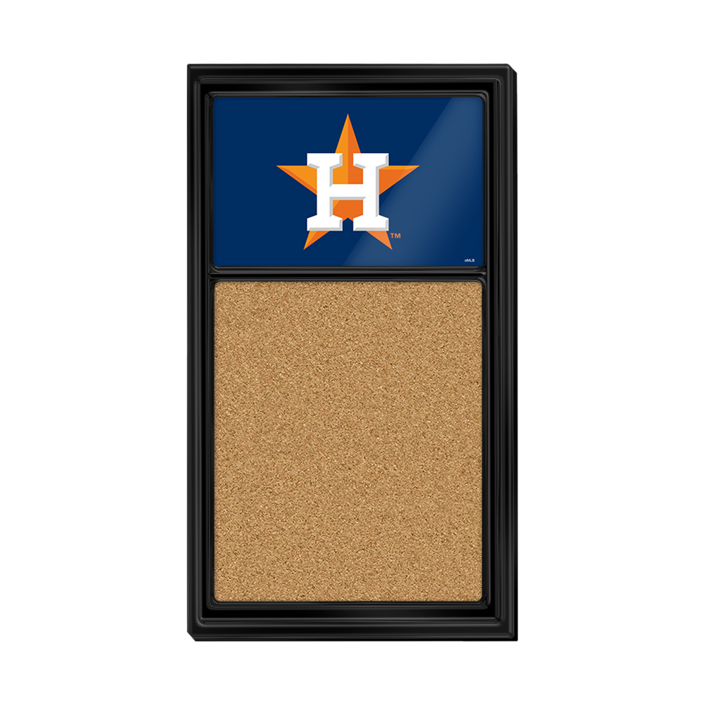 Houston Astros Logo - Cork Note Board  