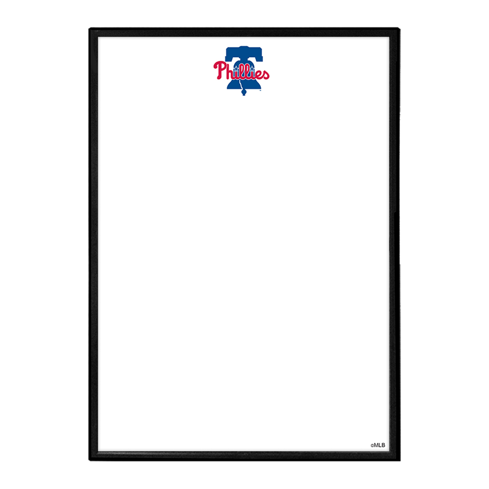 Philadelphia Phillies Framed Dry Erase Wall Sign  
