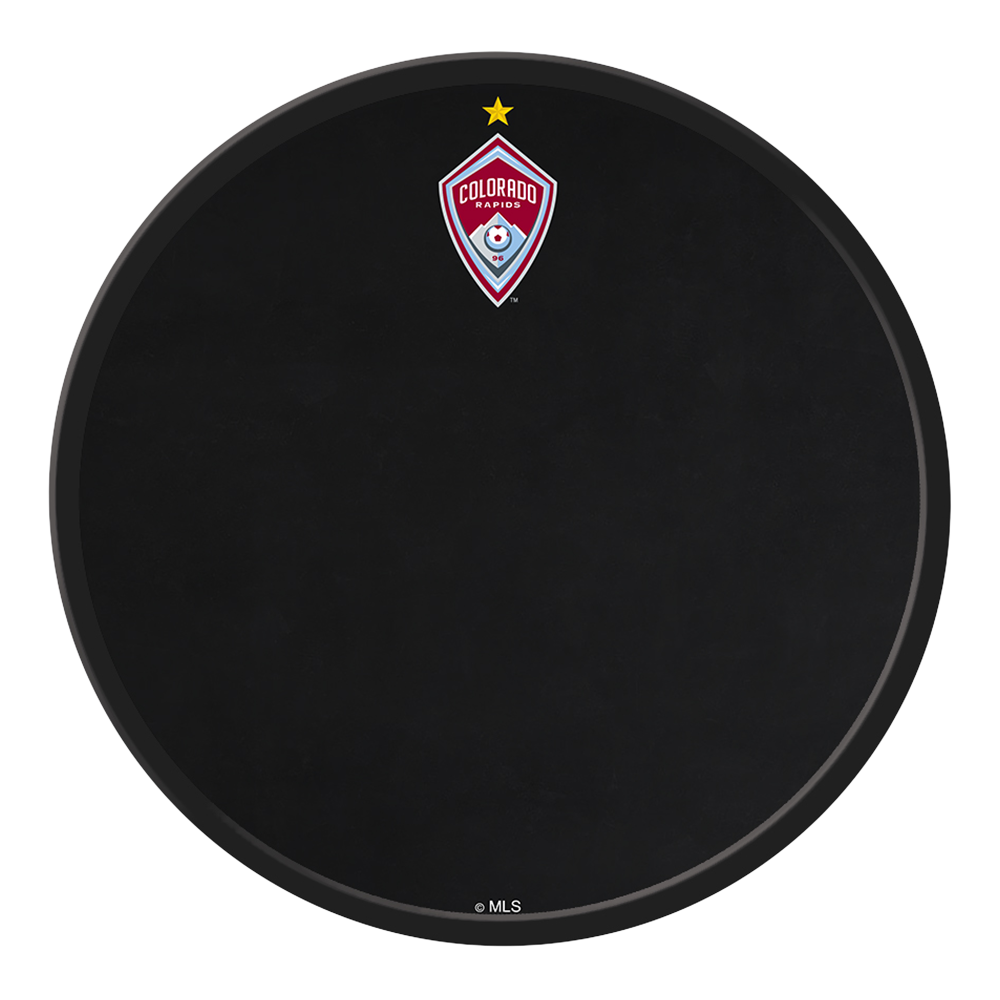 Colorado Rapids: Modern Disc Corkboard Wall Sign