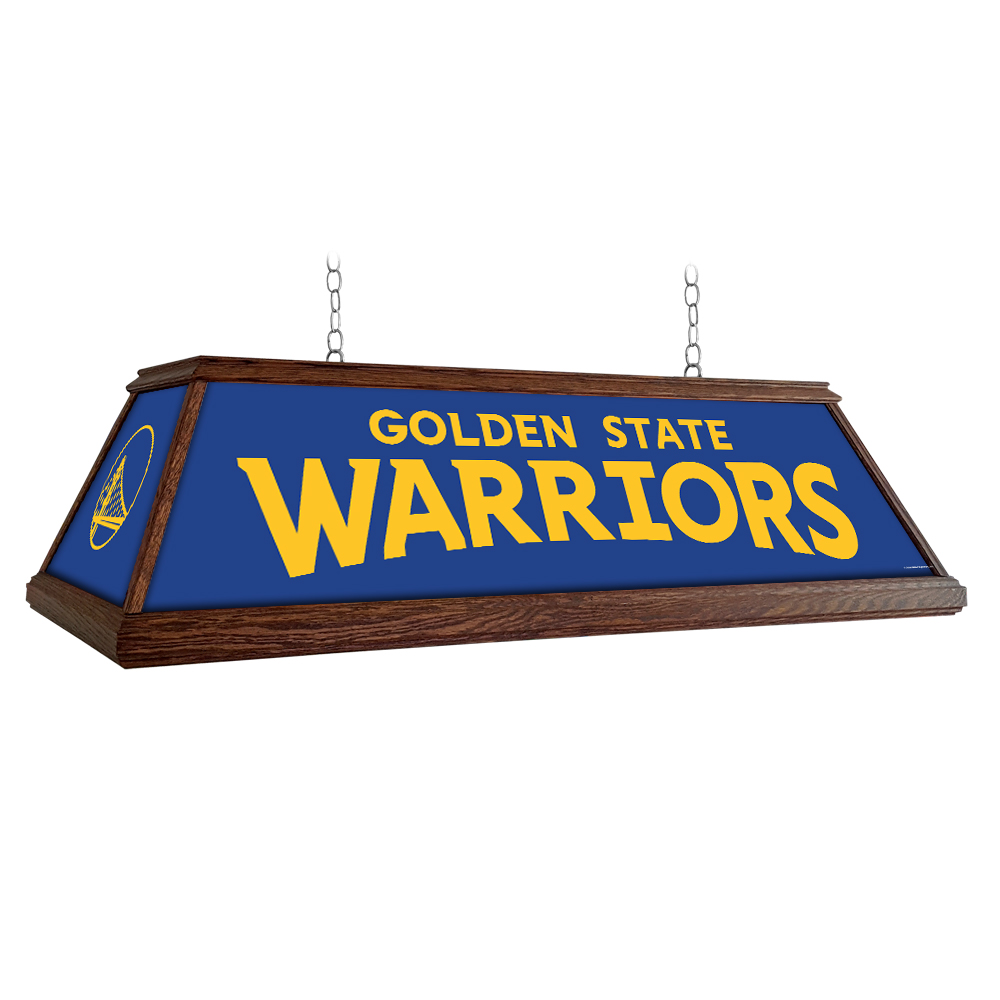 Golden State Warriors: Premium Wood Pool Table Light    