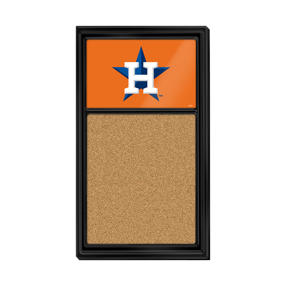 Houston Astros Logo - Cork Note Board  