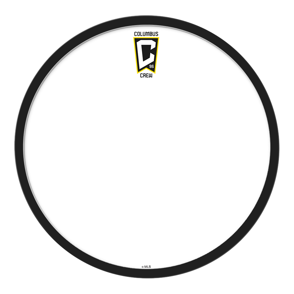 Columbus Crew: Modern Disc Dry Erase Wall Sign