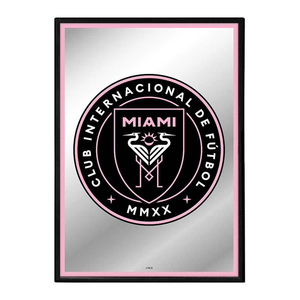 Inter Miami CF: Framed Mirrored Wall Sign