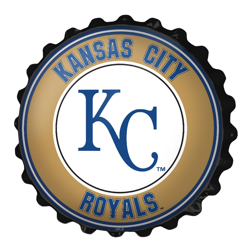 Kansas City Royals Bottle Cap Wall Sign  