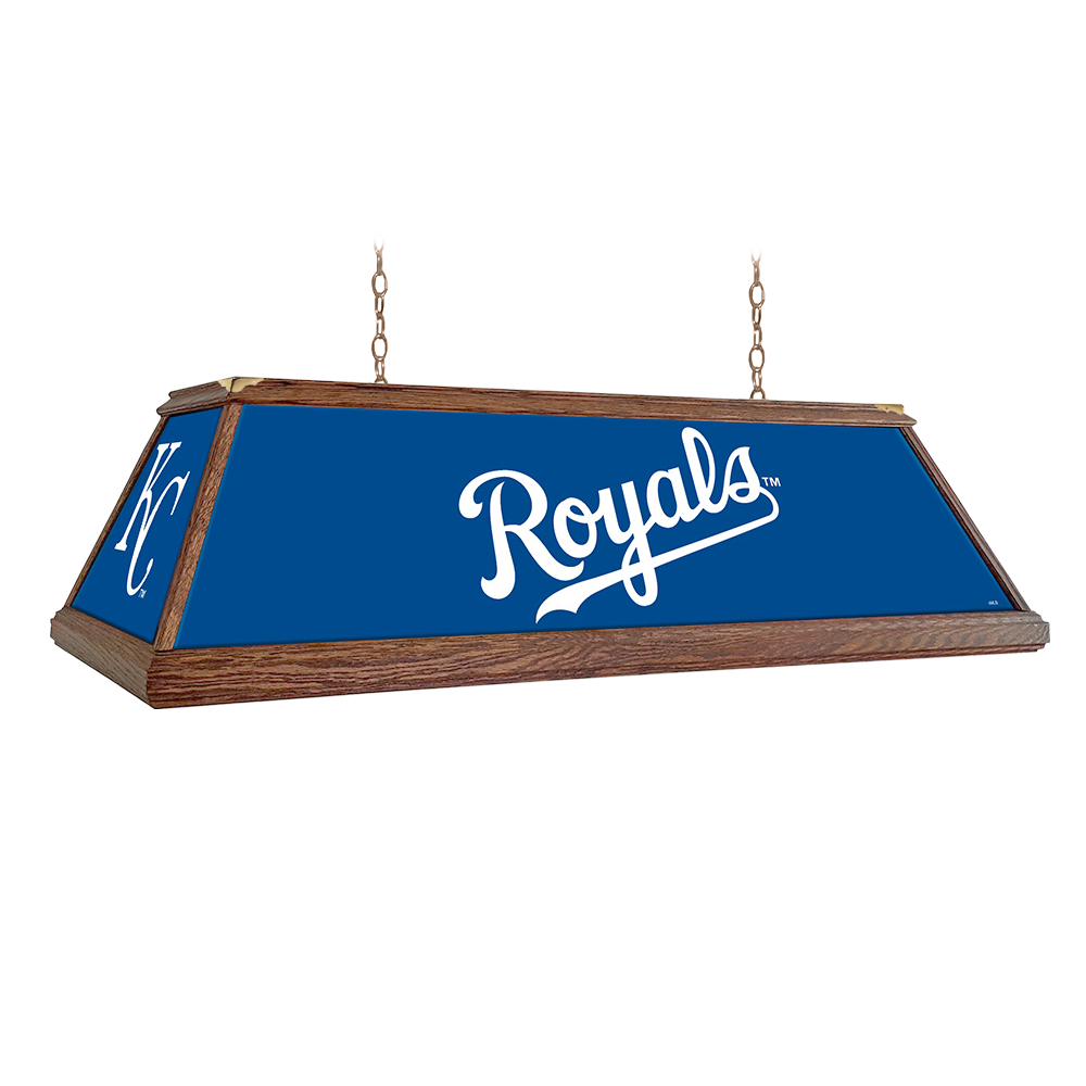 Kansas City Royals Premium Wood Pool Table Light  