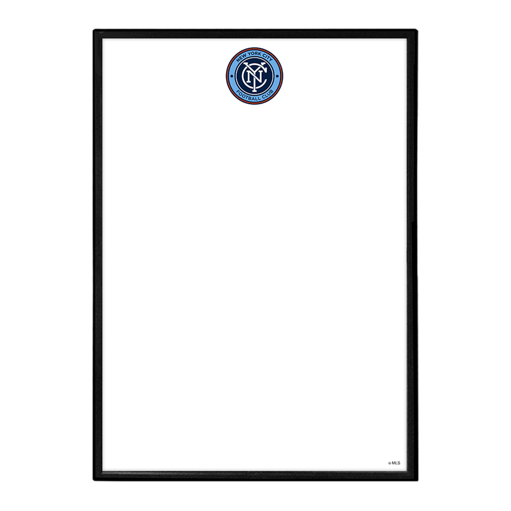 New York City FC: Framed Dry Erase Wall Sign  