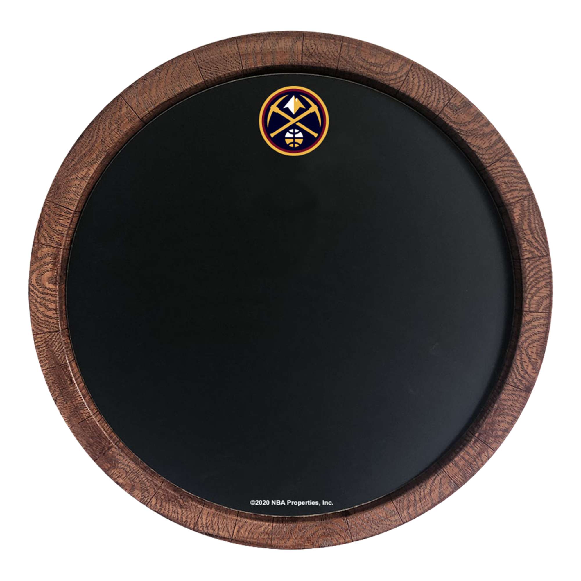 Denver Nuggets: Chalkboard "Faux" Barrel Top Sign    