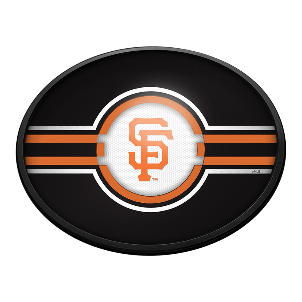 San Francisco Giants Oval Slimline Lighted Wall Sign  