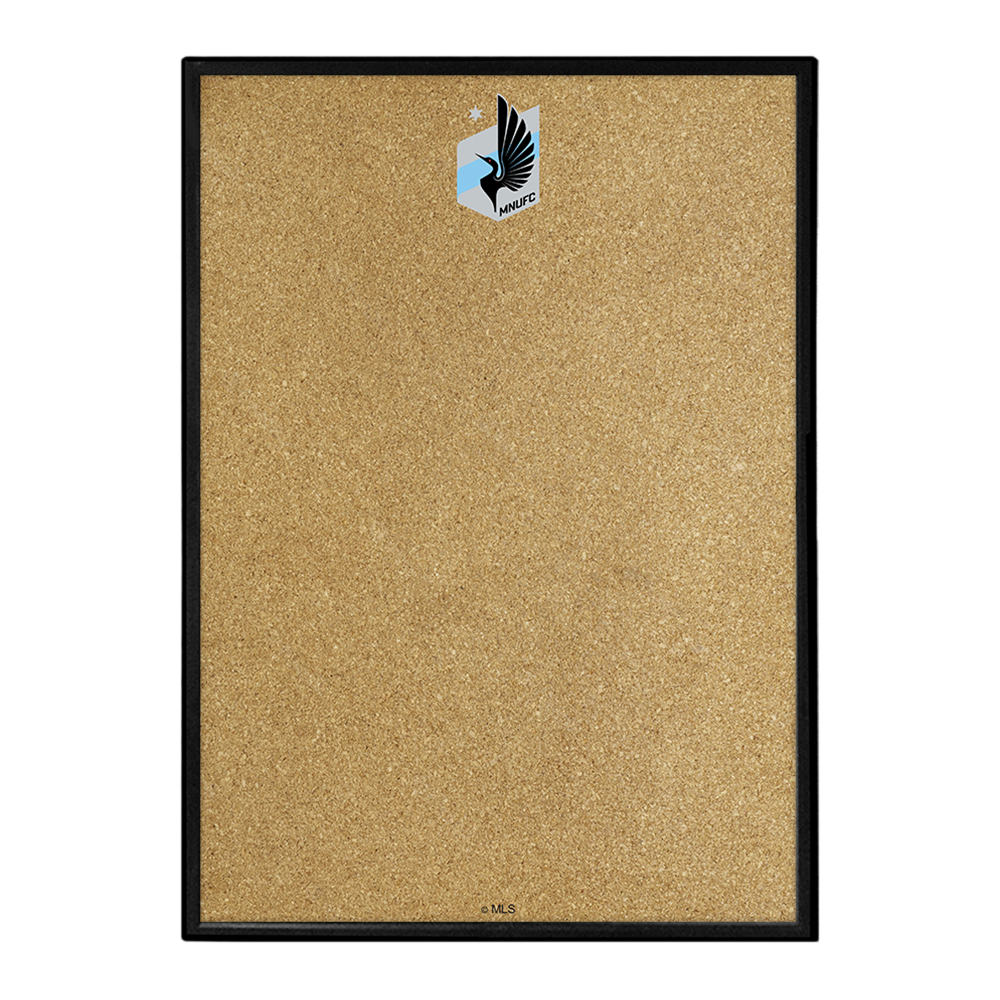 Minnesota United FC: Framed Cork Board Wall Sign