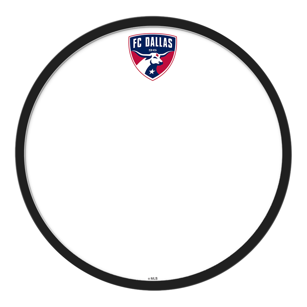 FC Dallas: Modern Disc Dry Erase Wall Sign  