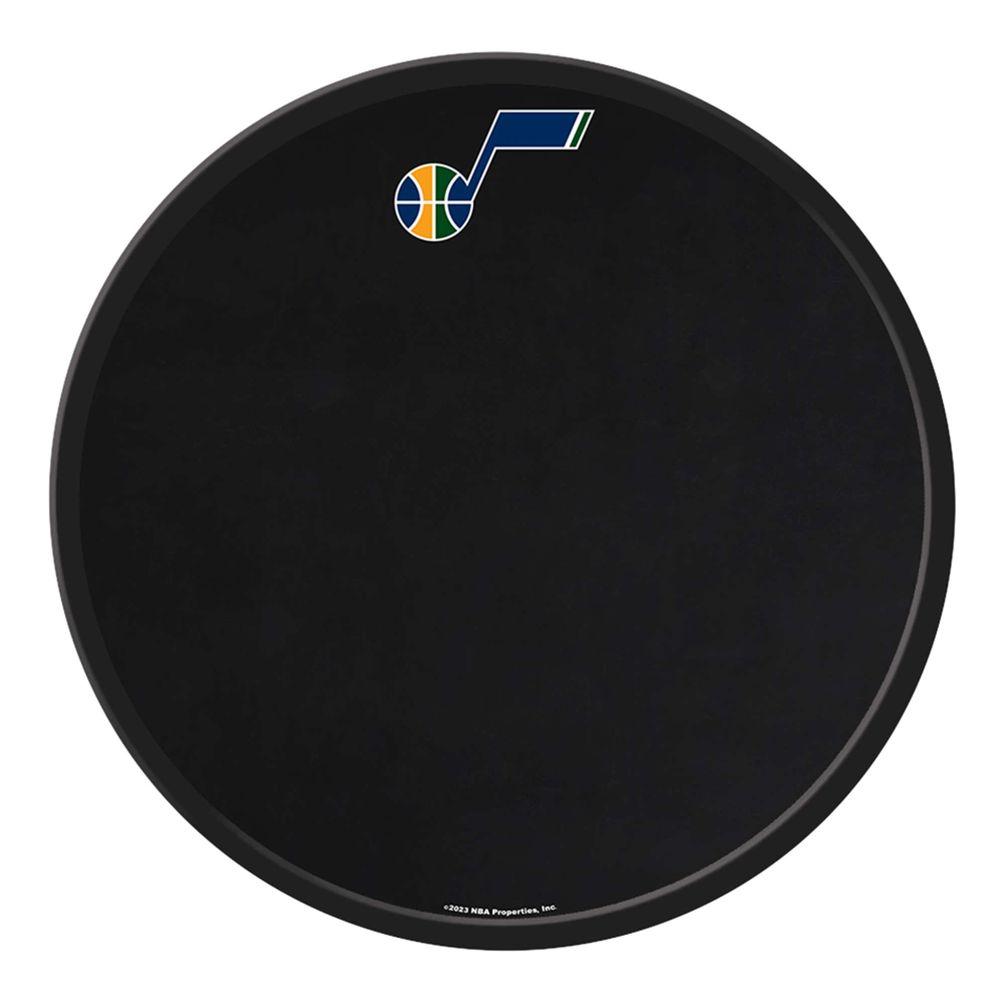 Utah Jazz: Modern Disc Chalkboard