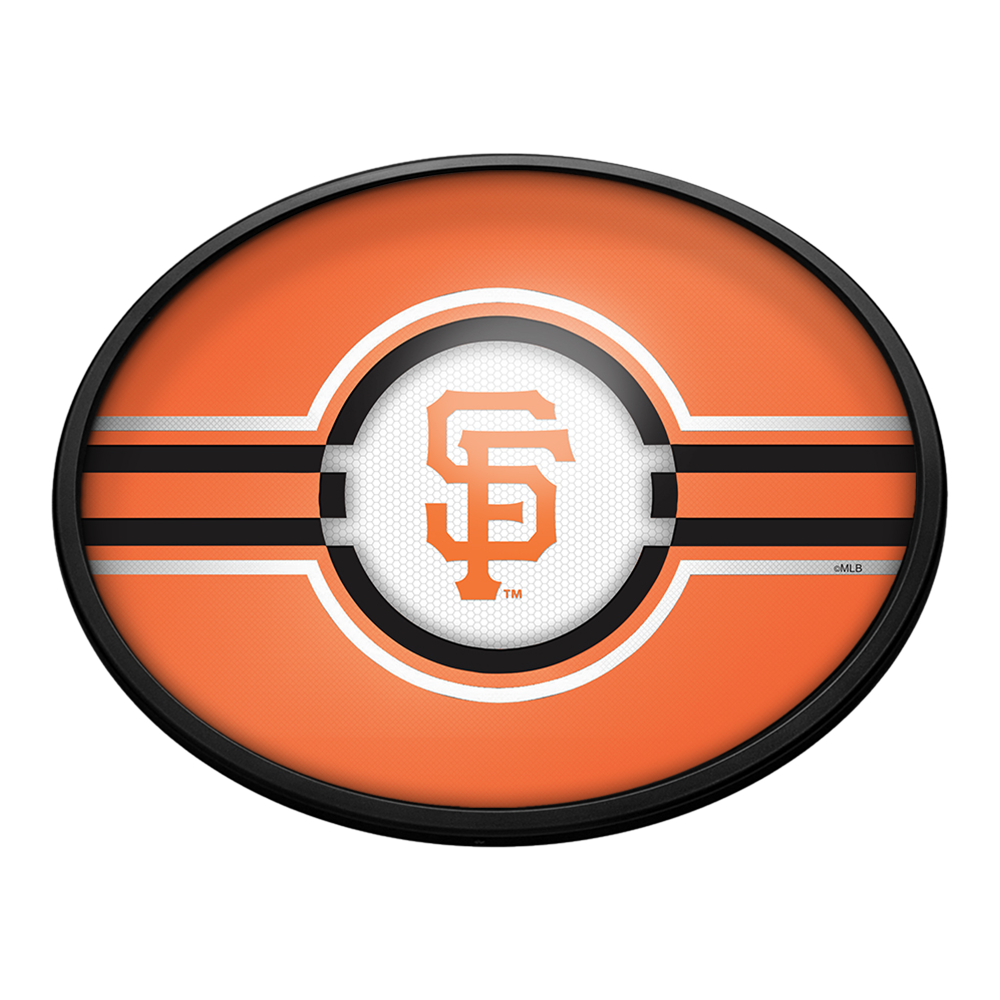 San Francisco Giants Oval Slimline Lighted Wall Sign  