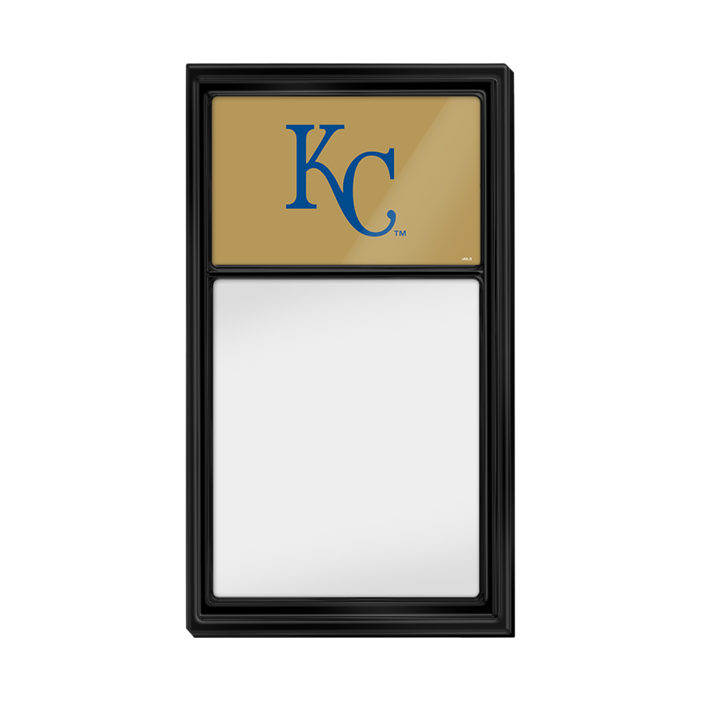 Kansas City Royals Logo - Dry Erase Note Board  