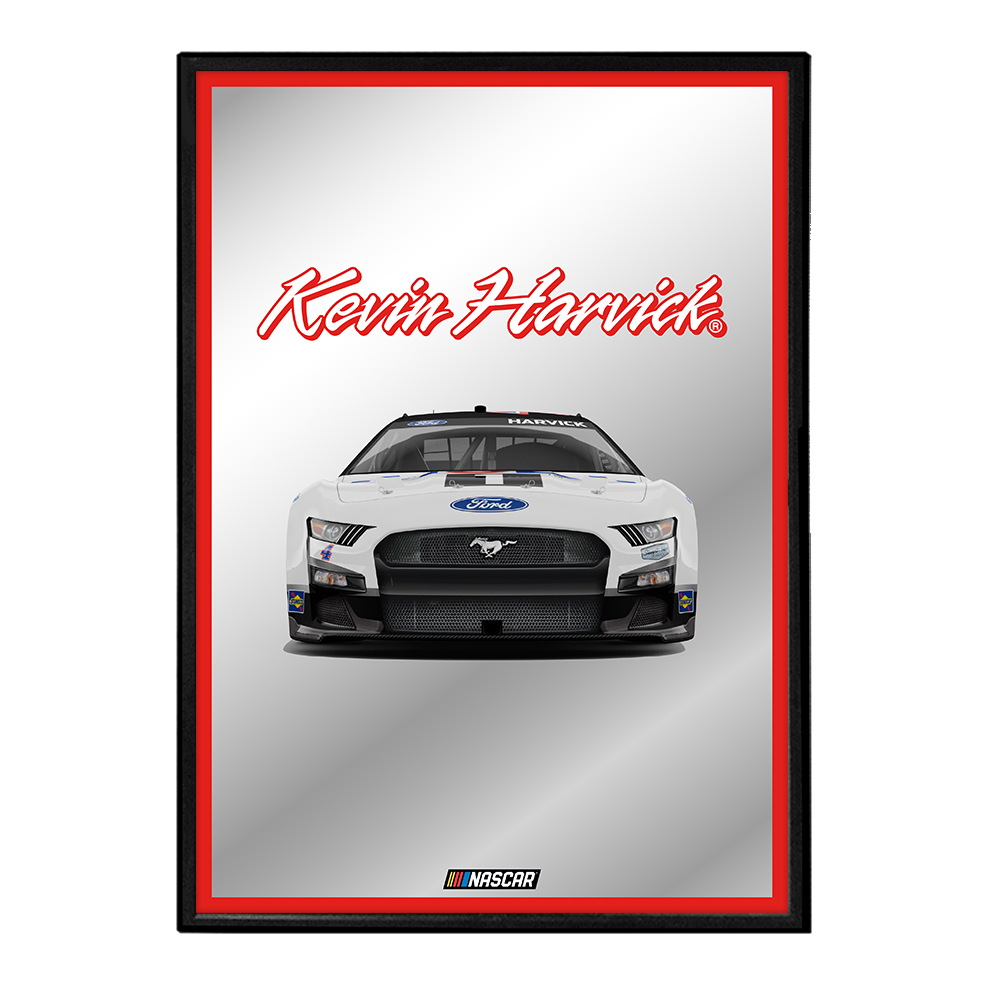Kevin Harvick: Head On - Framed Mirrored Wall Sign