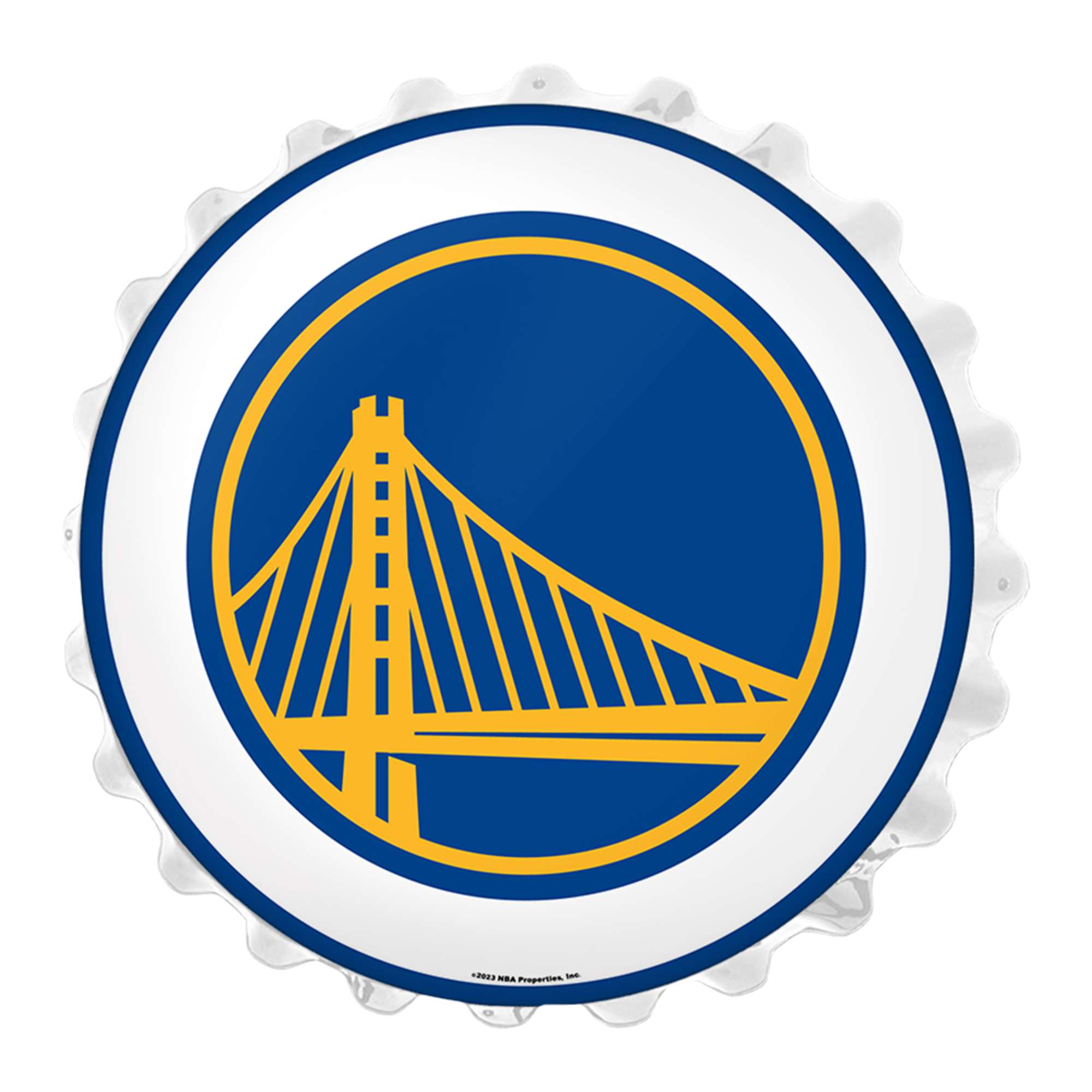 Golden State Warriors: Bottle Cap Wall Light    