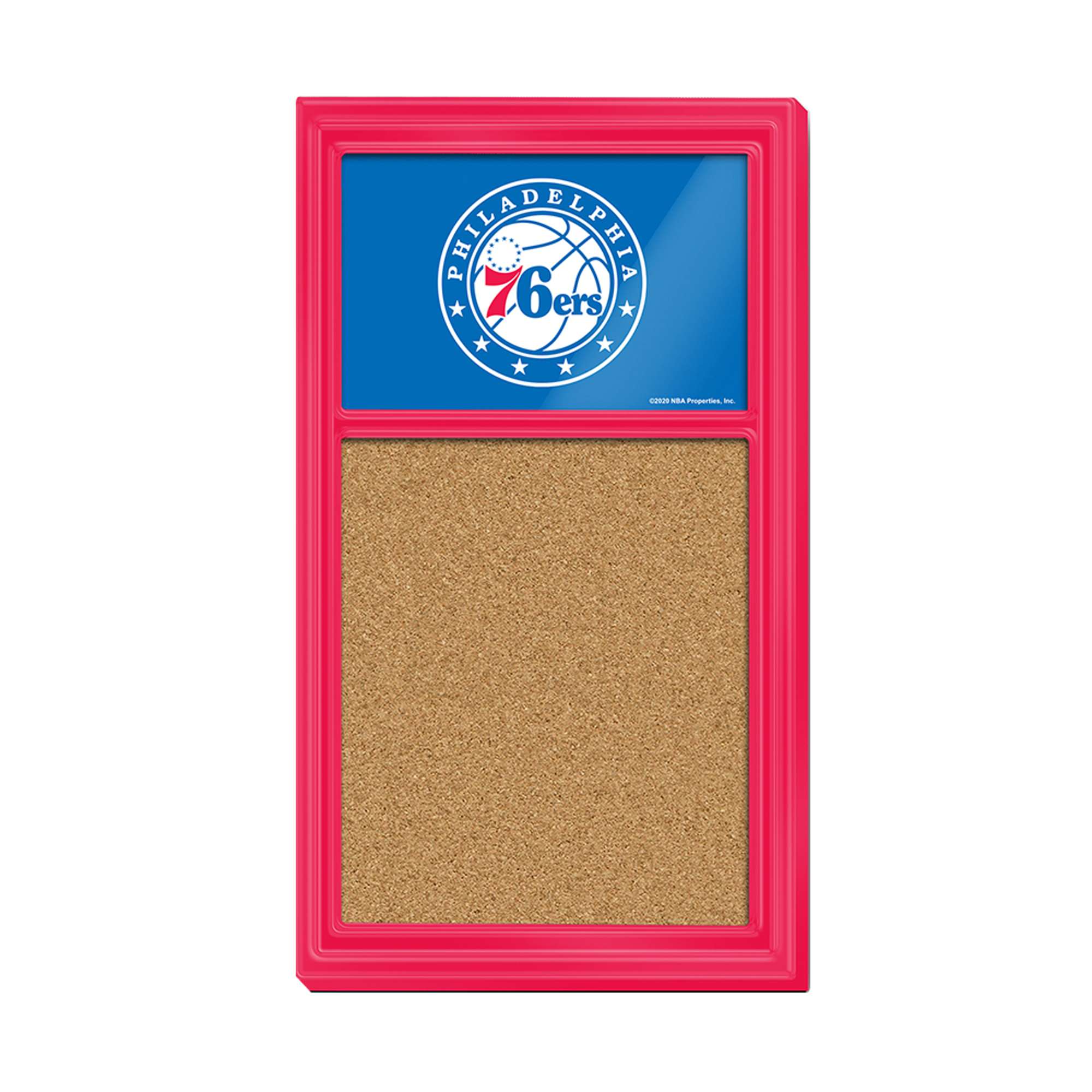 Philadelphia 76ers: Cork Note Board