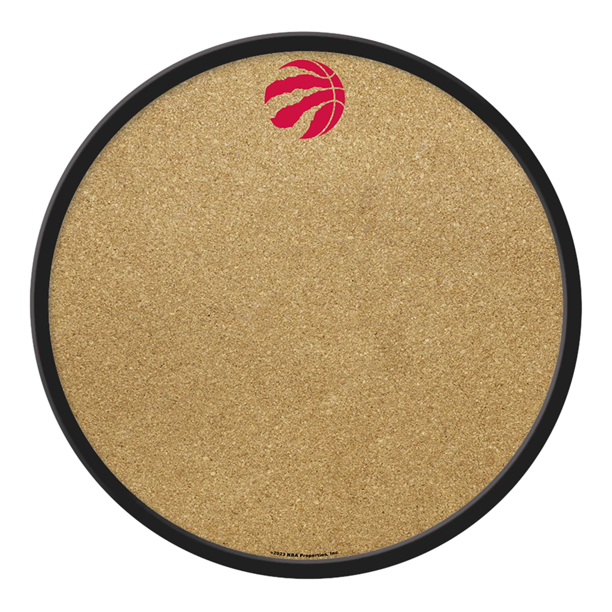 Toronto Raptors: Modern Disc Cork Board