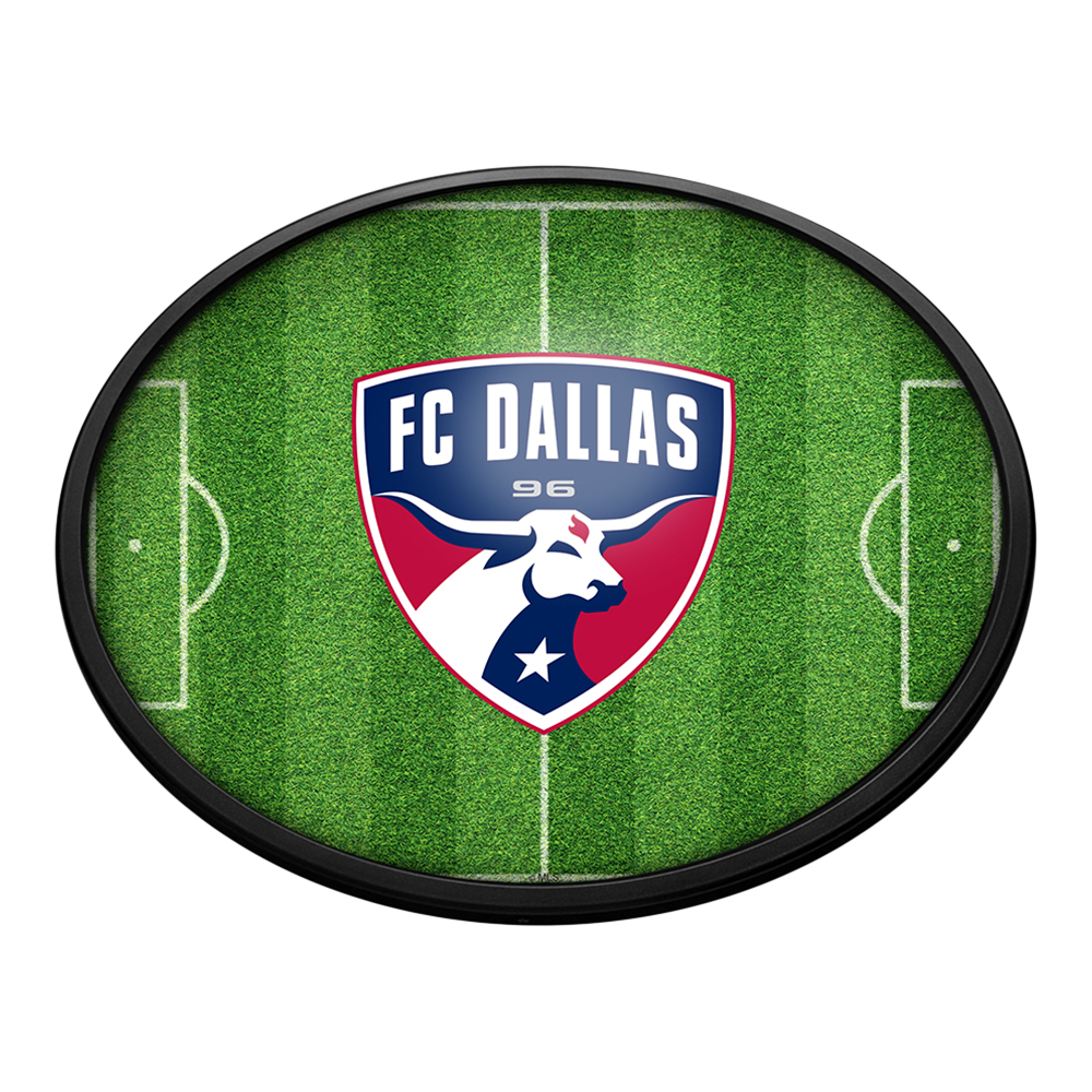 FC Dallas: Pitch - Oval Slimline Lighted Wall Sign