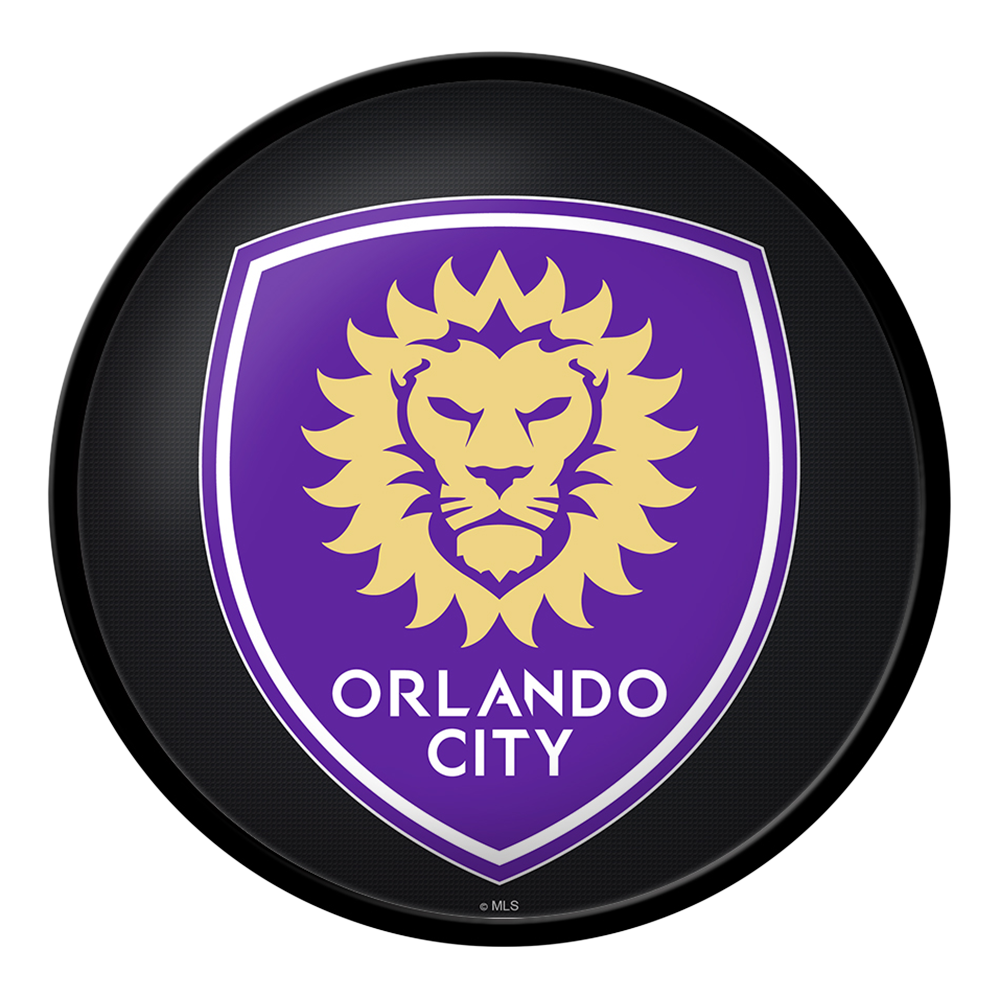 Orlando City: Modern Disc Wall Sign