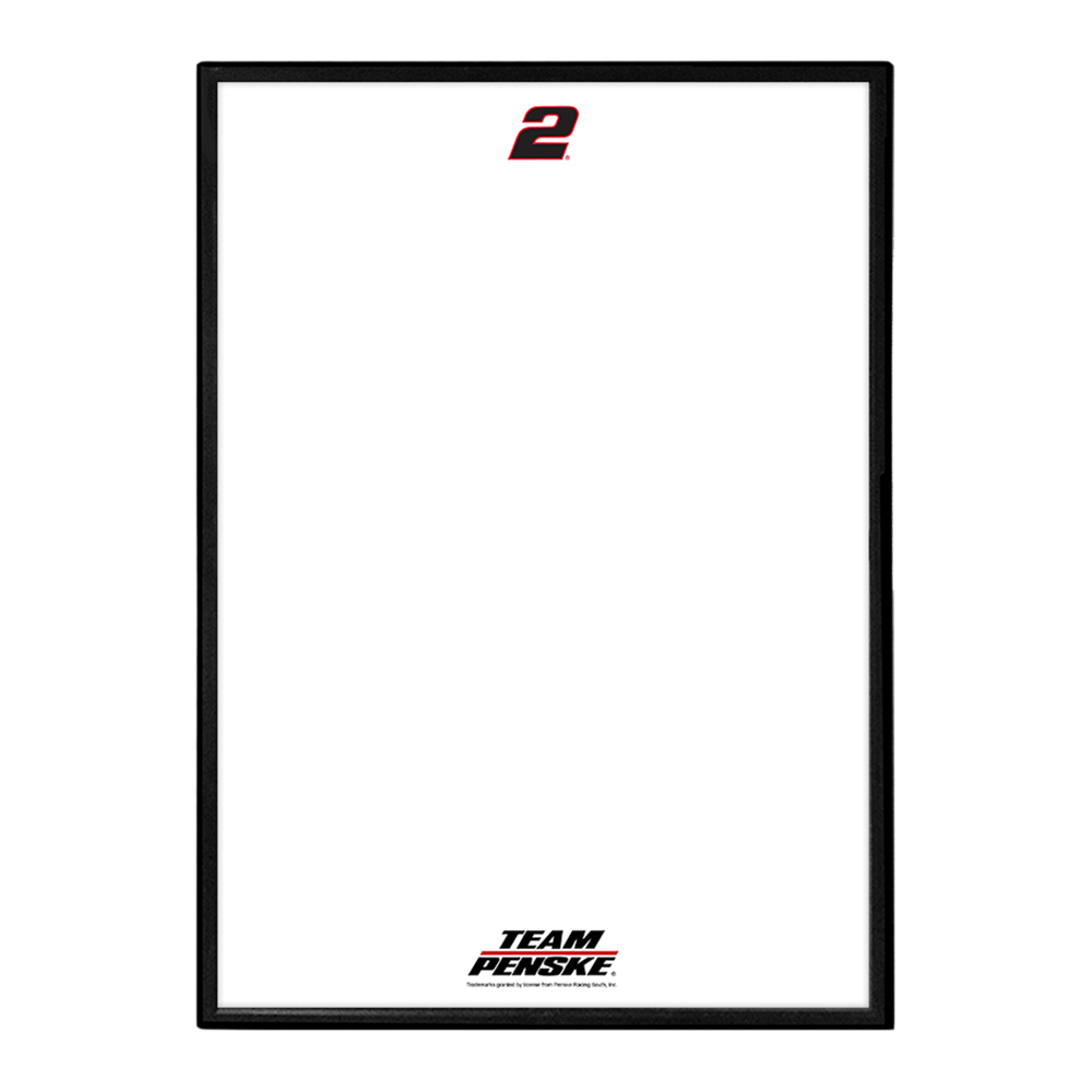 Austin Cindric: Framed Dry Erase Wall Sign