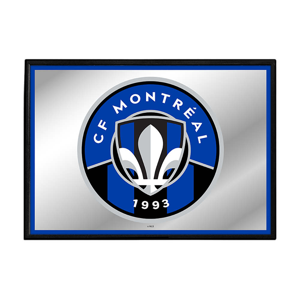 CF Montreal: Framed Mirrored Wall Sign LED Car Door Light