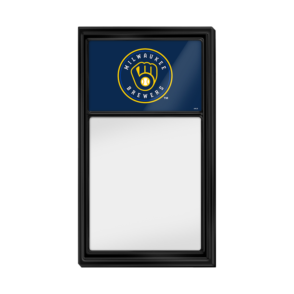 Milwaukee Brewers Dry Erase Note Board  