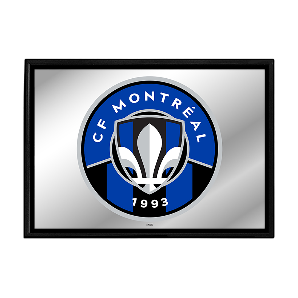 CF Montreal: Framed Mirrored Wall Sign LED Car Door Light