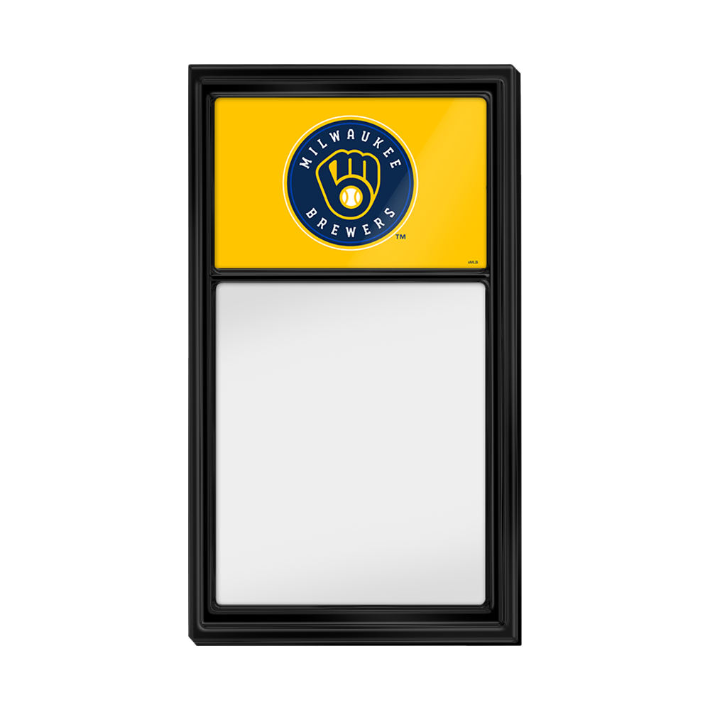 Milwaukee Brewers Dry Erase Note Board  