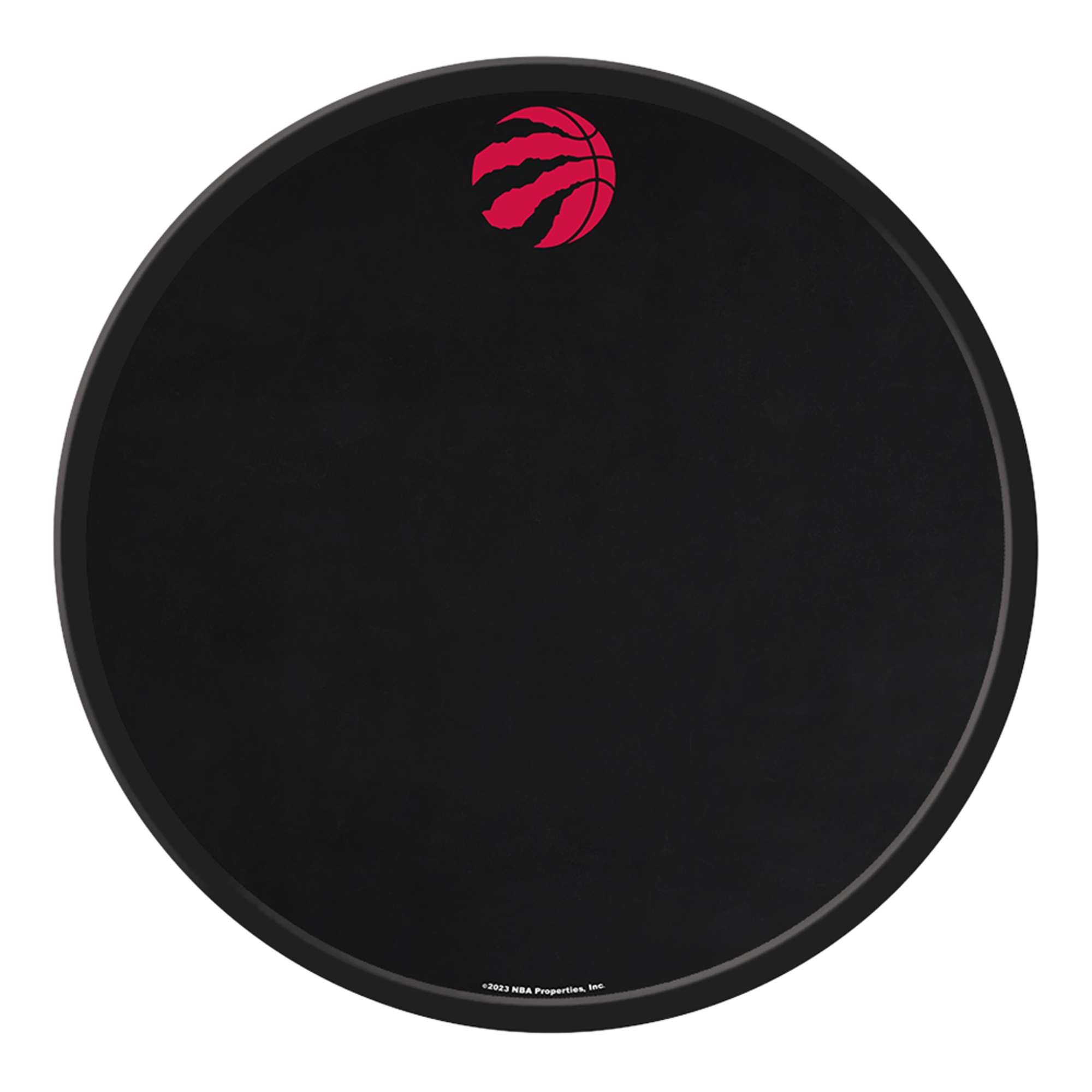 Toronto Raptors: Modern Disc Chalkboard