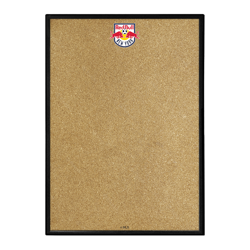 New York Red Bulls: Framed Cork Board Wall Sign  