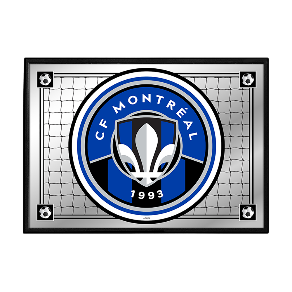  CF Montreal: Team Spirit - Framed Mirrored Wall Sign LED Car Door Light 