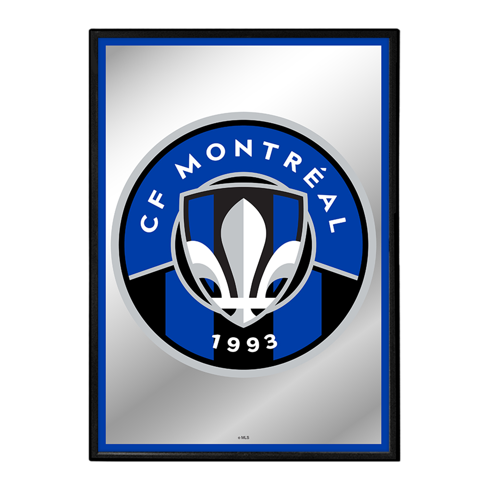 CF Montreal: Framed Mirrored Wall Sign LED Car Door Light