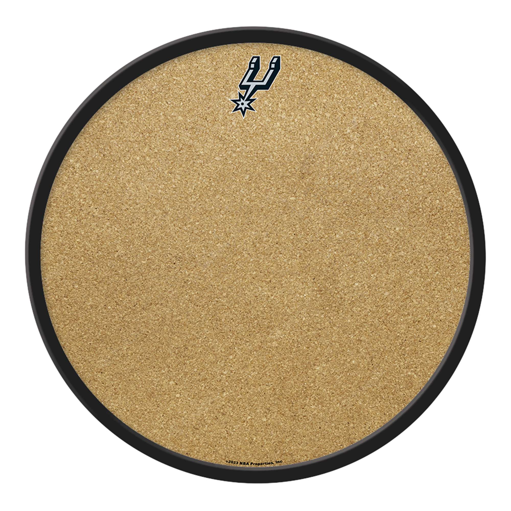 San Antonio Spurs: Modern Disc Cork Board