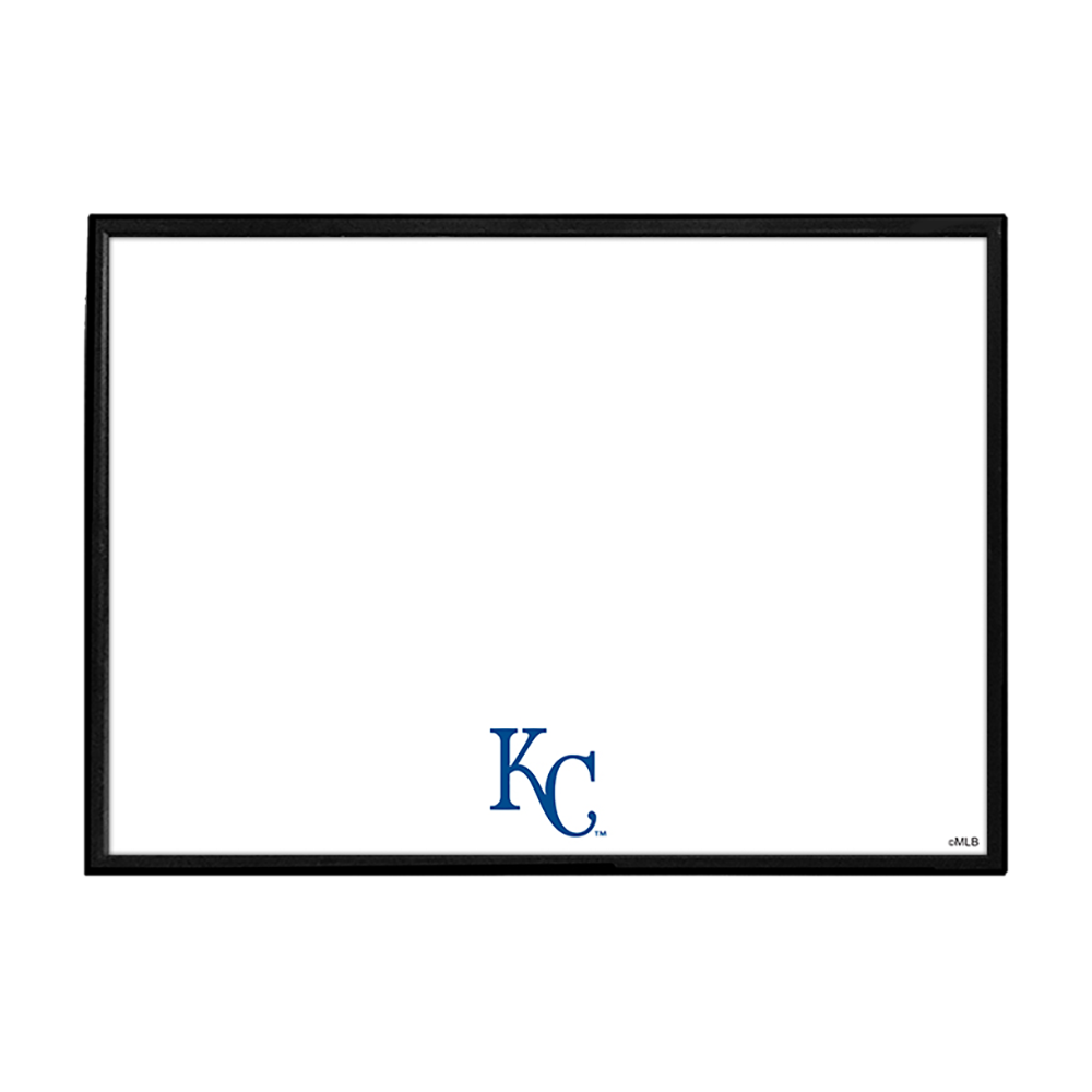 Kansas City Royals Logo - Framed Dry Erase Wall Sign  