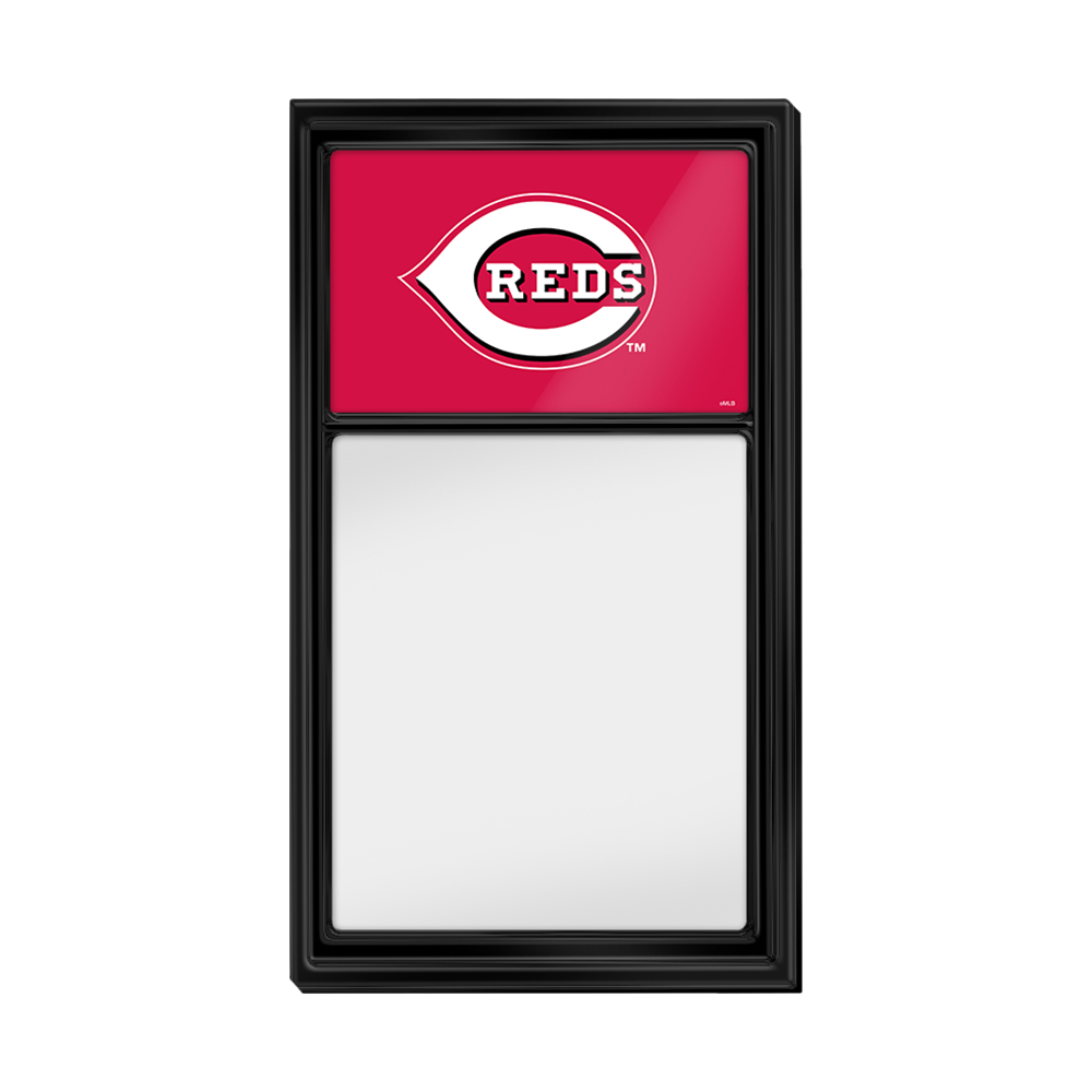 Cincinnati Reds Logo - Dry Erase Note Board  