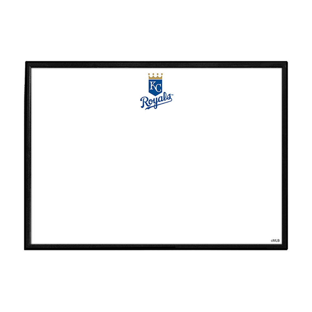 Kansas City Royals Framed Dry Erase Wall Sign  