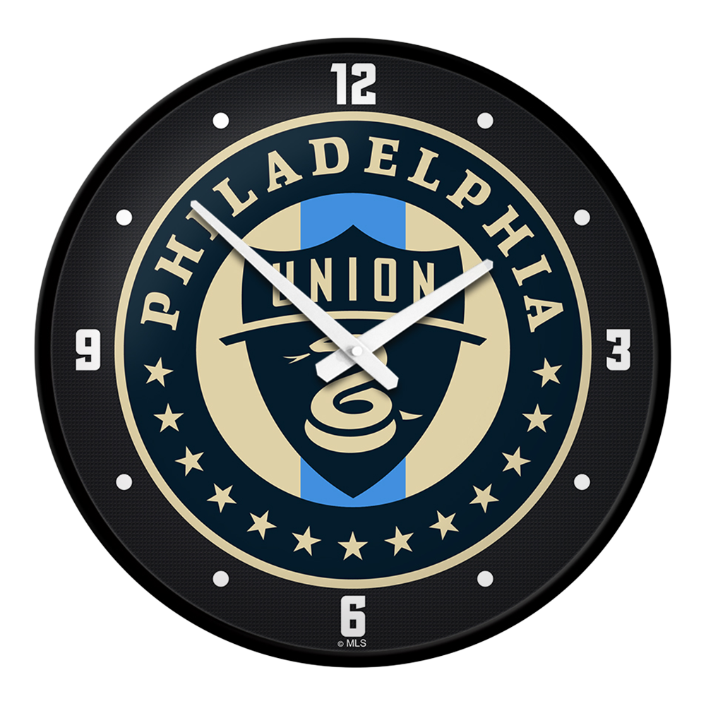 Philadelphia Union: Modern Disc Wall Clock