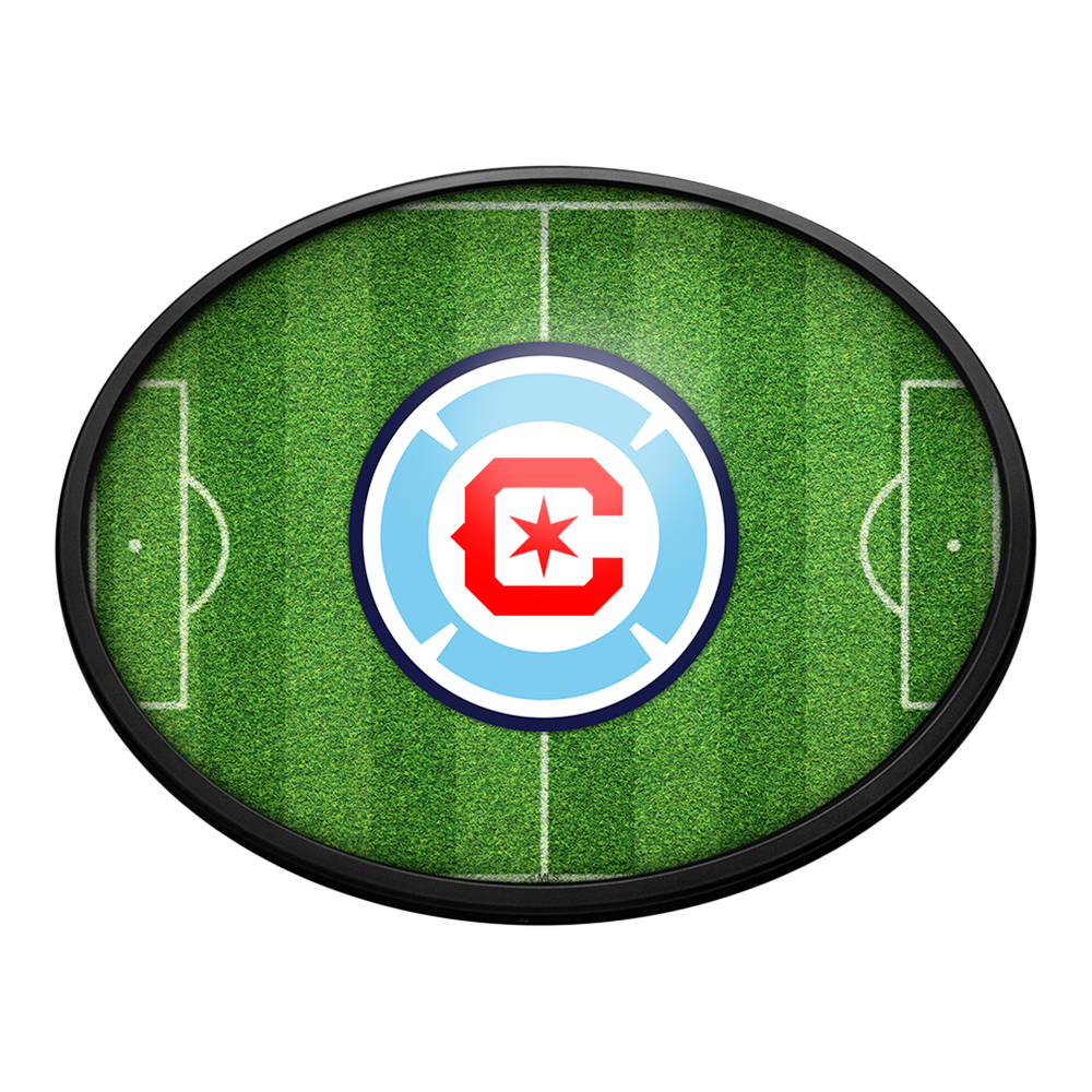 Chicago Fire: Pitch - Oval Slimline Lighted Wall Sign